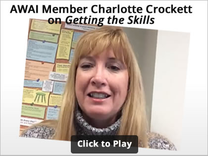 AWAI Member Charlotte Hicks Crockett on Getting Skills