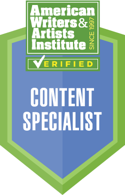 AWAI's Content Specialist Badge