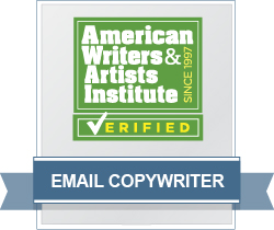 AWAI Verified™ Email Copywriter Badge