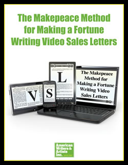 Improve your online content writing with The Makepeace Method for Making a Fortune Writing Video Sales Letters