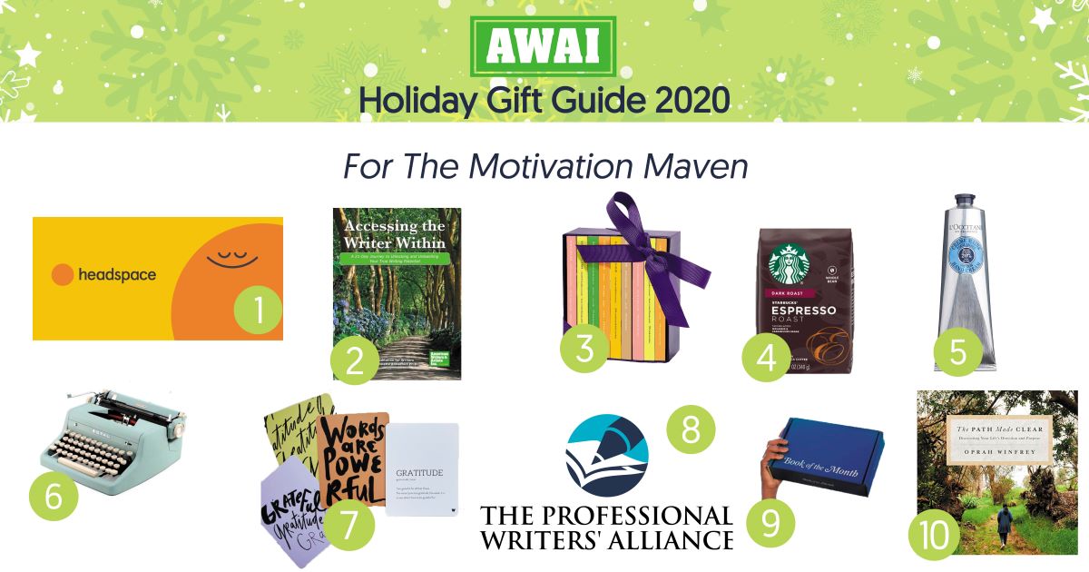 holiday gift guide for the motivation maven