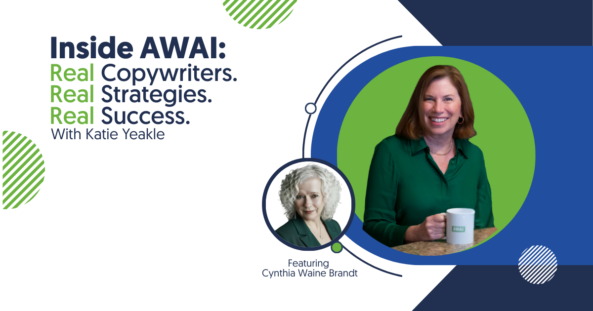 Success Story Interview banner featuring Cynthia Waine Brandt