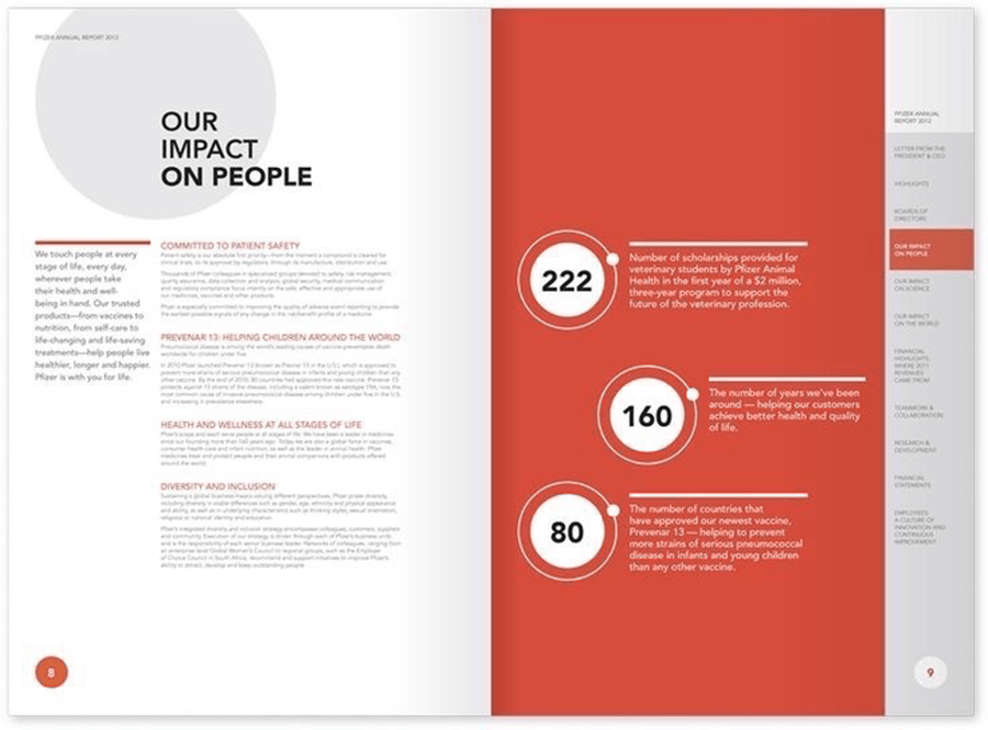 Annual Report example