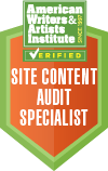 Site Content Audits Mastery & Certification Badge