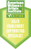 Sales Enablement Copywriting Mastery & Certification Badge