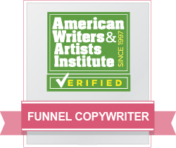 AWAI Verified™ Funnel Copywriter Badge