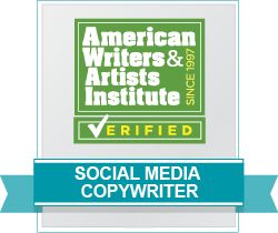 AWAI Verified™ Social Media Copywriter Badge